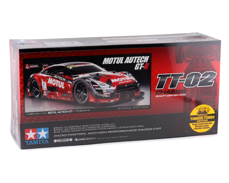 Tamiya TT-02 Motul Autech GT-R 1/10 4WD Electric Touring Car Kit