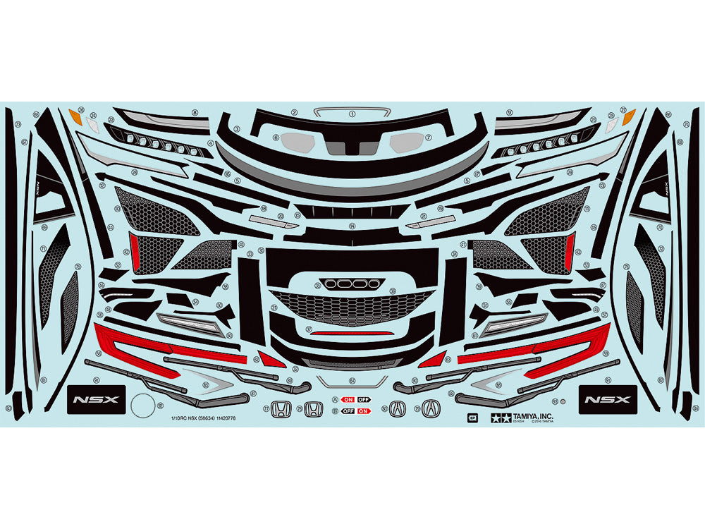 Tamiya NSX 1/10 4WD Electric Touring Car Kit (TT-02) (Copy)