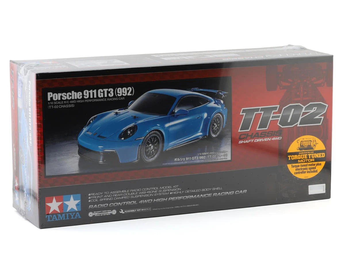Tamiya Porsche 911 GT3 (992) 1/10 4WD Electric Touring Car Kit