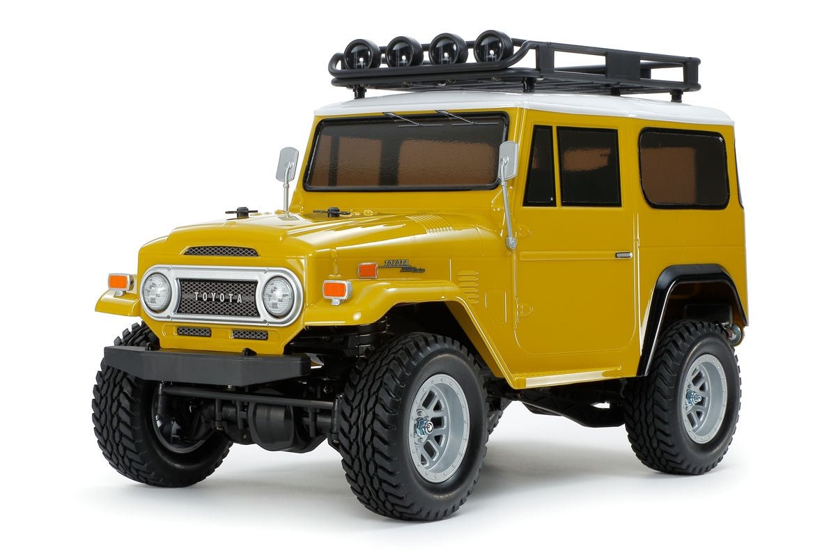 Tamiya (CC-02) (Clear)Toyota Land Cruiser 40 1/10 4WD Scale Truck Kit