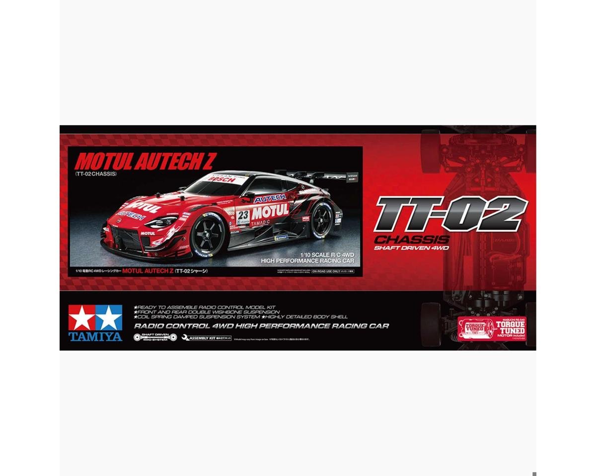 Tamiya Motul Autech Nissan 400Z 1/10 4WD Electric Touring Car Kit (TT-02)
