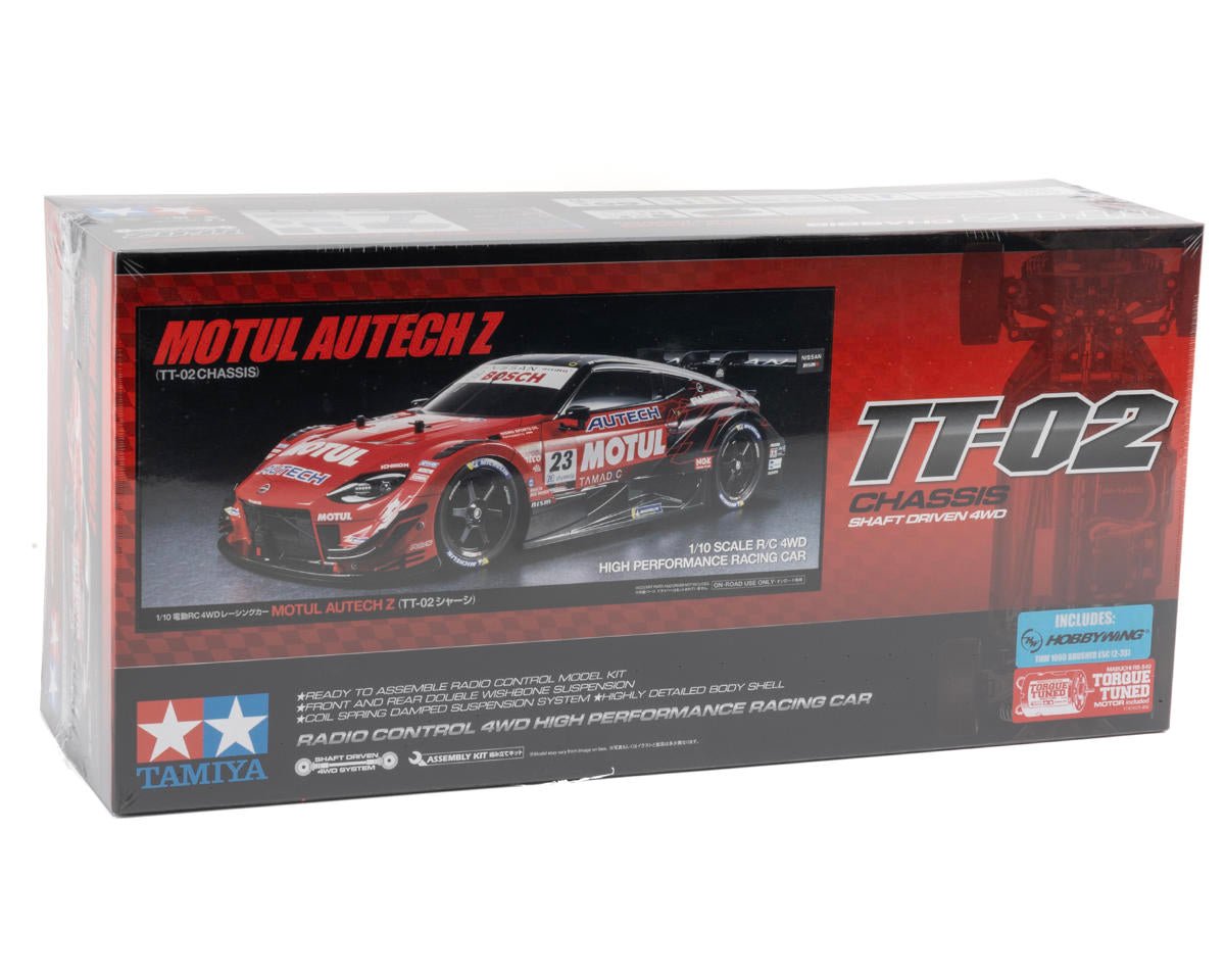 Tamiya Motul Autech Nissan 400Z 1/10 4WD Electric Touring Car Kit (TT-02)