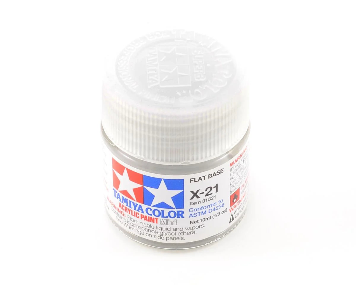 Tamiya X-21 Flat Base Acrylic Paint