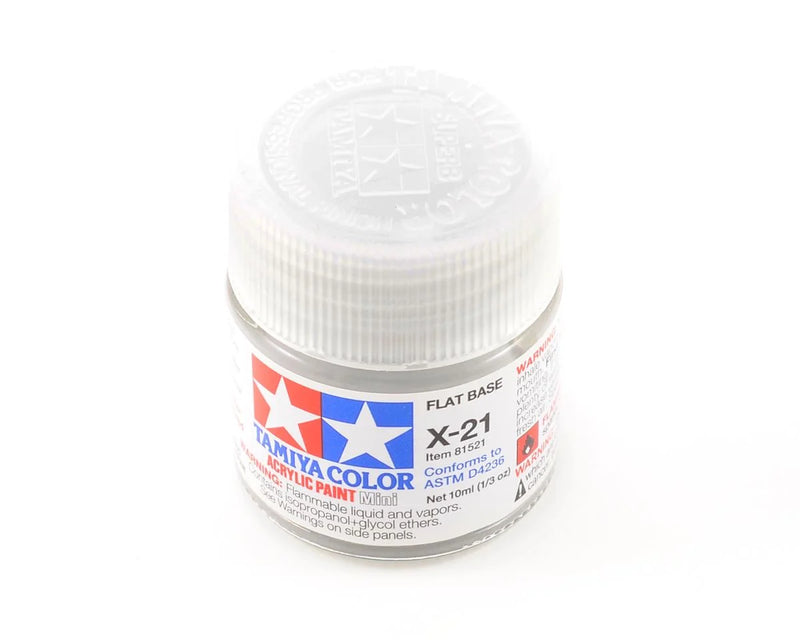 Tamiya X-21 Flat Base Acrylic Paint