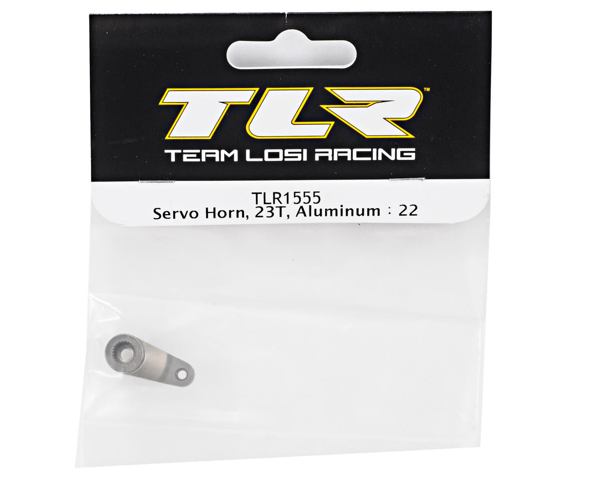 Team Losi Racing Aluminum Servo Horn (23T) (TLR 22)