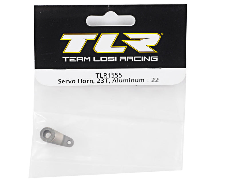 Team Losi Racing Aluminum Servo Horn (23T) (TLR 22)
