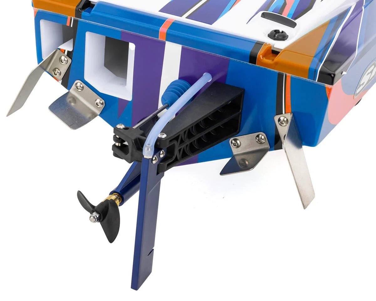 Traxxas Spartan® SR 6S High-Performance Brushless RTR Race Boat (Orange) w/TQi™ 2.4GHz Radio & TSM®