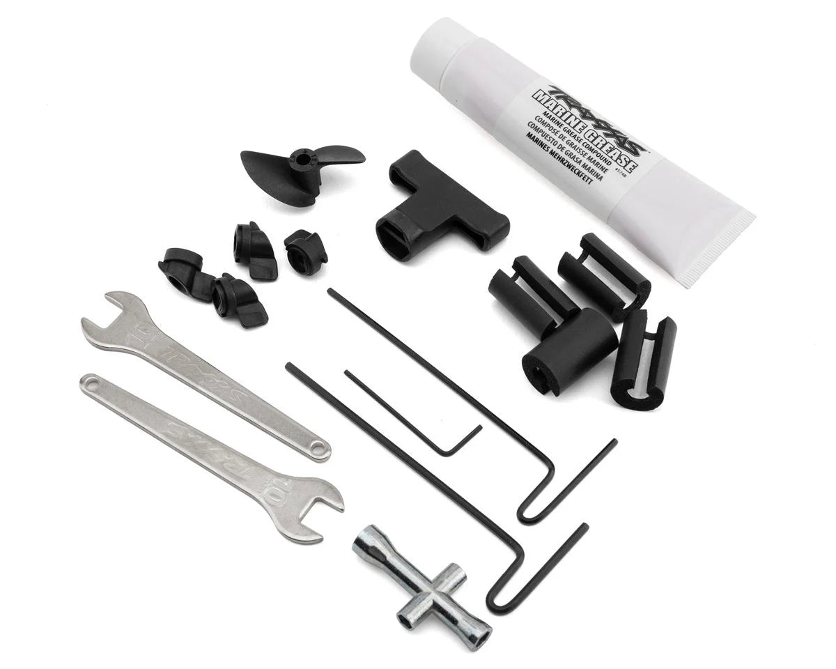 Traxxas Spartan® SR 6S High-Performance Brushless RTR Race Boat (Orange) w/TQi™ 2.4GHz Radio & TSM®