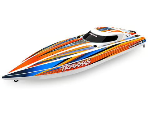 Traxxas Disruptor® VXL 4S High-Performance Electric Brushless RTR Race Boat (Orange) w/TQ 2.4Ghz Radio