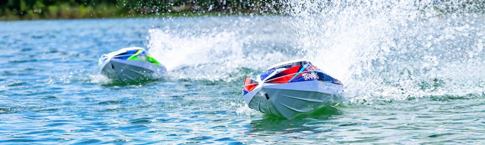 Traxxas Disruptor® VXL 4S High-Performance Electric Brushless RTR Race Boat (Green) w/TQ 2.4Ghz Radio