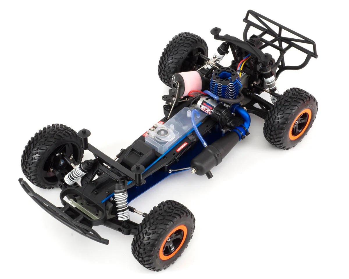 Traxxas Nitro Slash 3.3 1/10 2WD RTR SC Truck (Blue) w/TQ 2.4GHz Radio, TSM, Battery & DC Charger