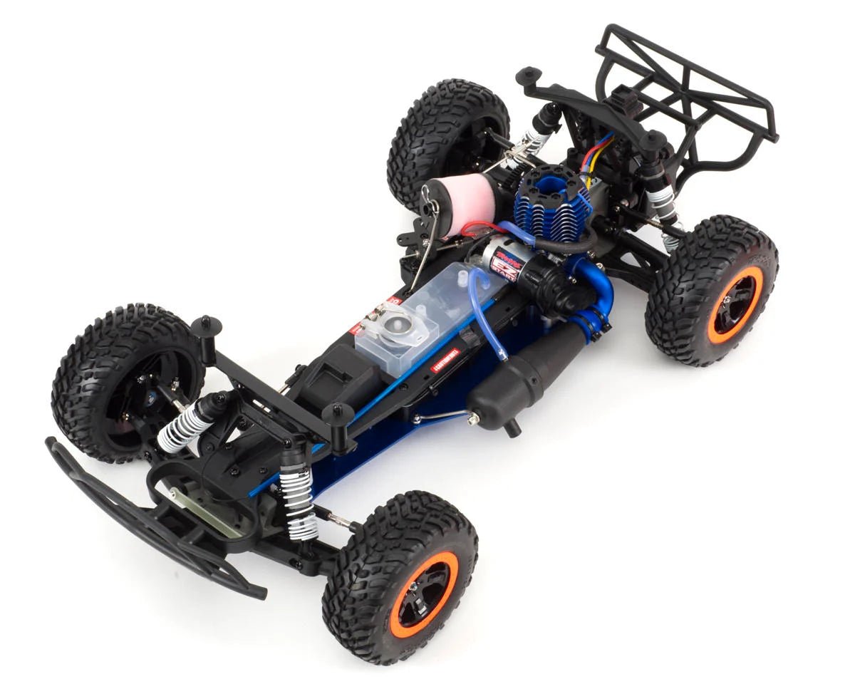 Traxxas Nitro Slash 3.3 1/10 2WD RTR SC Truck (Blue) w/TQ 2.4GHz Radio, TSM, Battery & DC Charger
