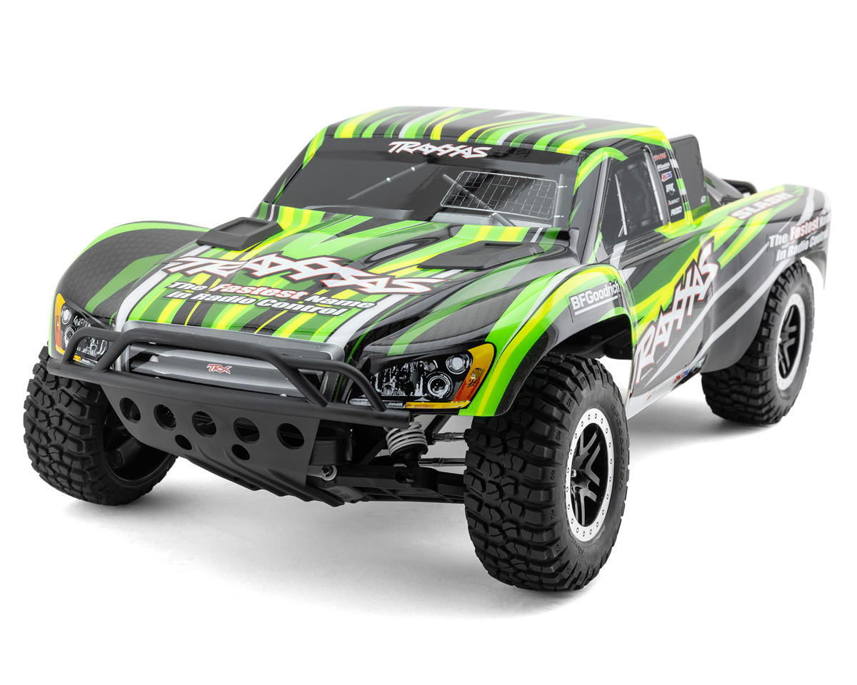 Traxxas Slash 1/10 RTR 2WD Short Course Truck (Green) w/XL-5 ESC, TQ 2.4GHz Radio, Battery & USB-C Charger