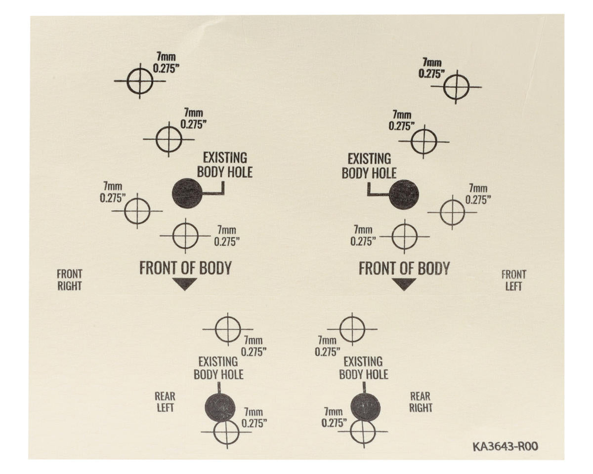 Traxxas Slash 2WD Clipless Body Conversion Kit