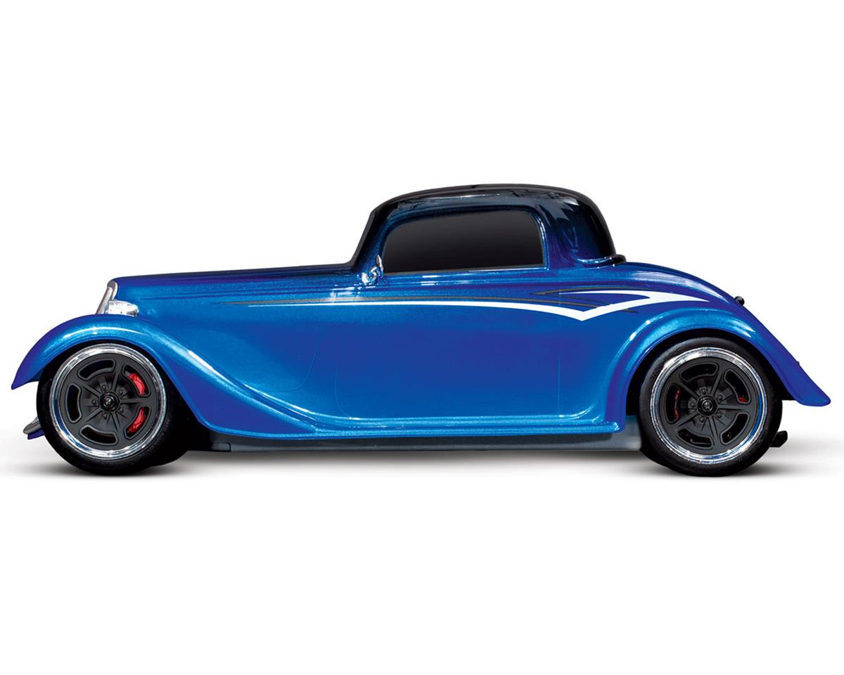Traxxas 4-Tec 3.0 1/10 RTR Touring Car w/Factory Five '33 Hot Rod Coupe Body (Blue) & TQ 2.4GHz Radio System