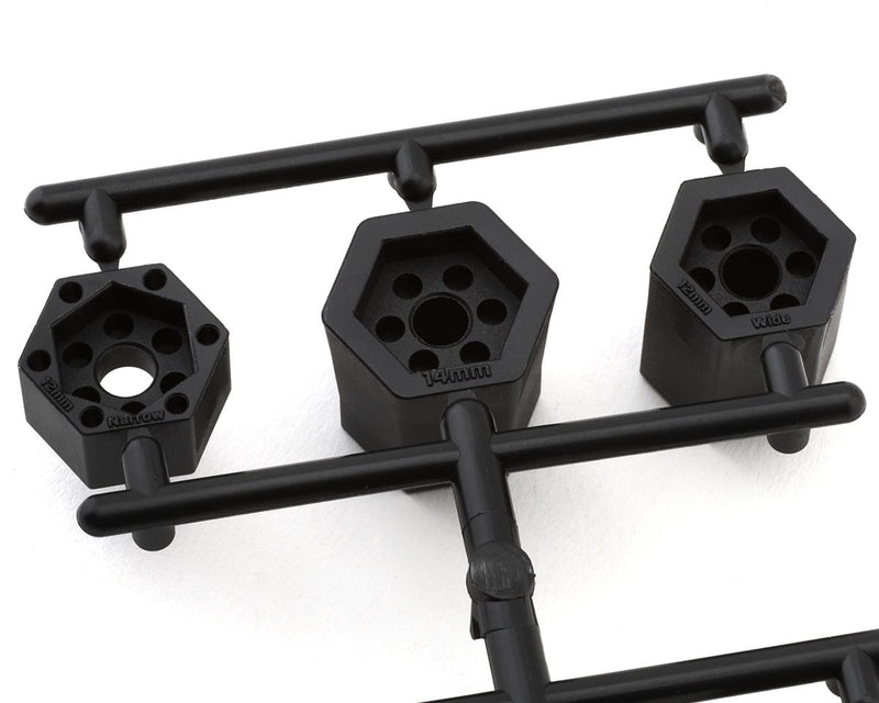 UpGrade RC Street Radials 2.8" Pre-Mounted On-Road Tires w/5-Star Wheels (2) (17mm/14mm/12mm Hex)