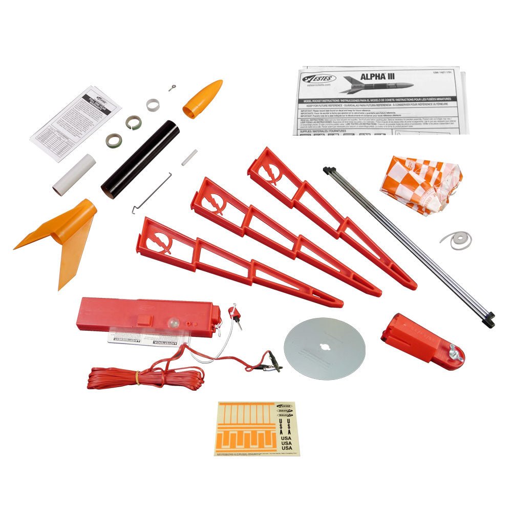 Alpha III Rocket Launch Set, E2X