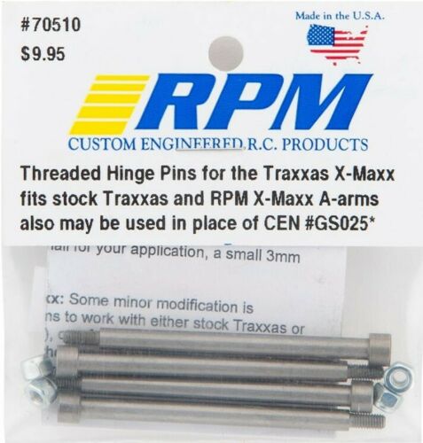 RPM 70510 Threaded Hinge Pins Traxxas X-Maxx