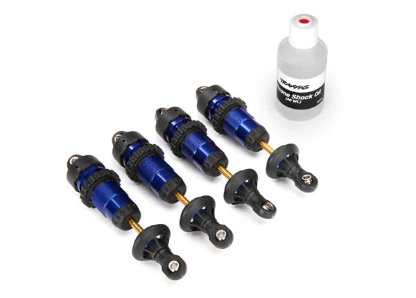 Traxxas 5060A GTR Aluminum Anodized Shocks Revo 3.3 , Summit , Jato ,Slayer, XO-1