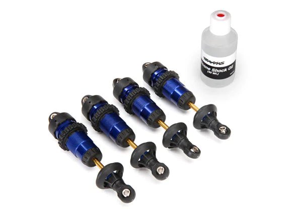 Traxxas 5060A GTR Aluminum Anodized Shocks Revo 3.3 , Summit , Jato ,Slayer, XO-1
