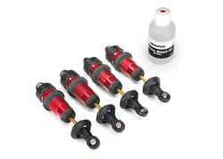Traxxas 5060R GTR Aluminum Anodized Shocks Revo 3.3 , Summit , Jato ,Slayer, XO-1