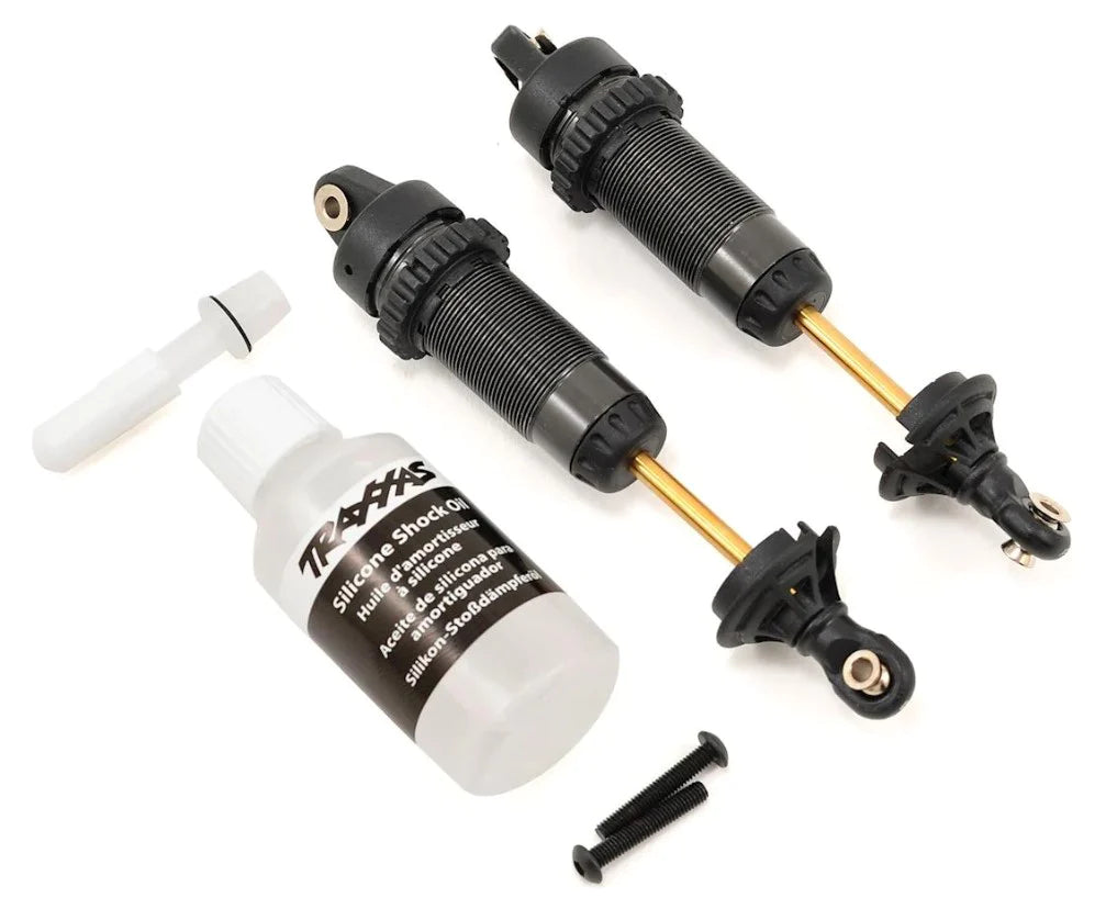 Traxxas 7462X REAR Shocks XX-Long Hard Anodized Slash Stampede Hoss 4x4