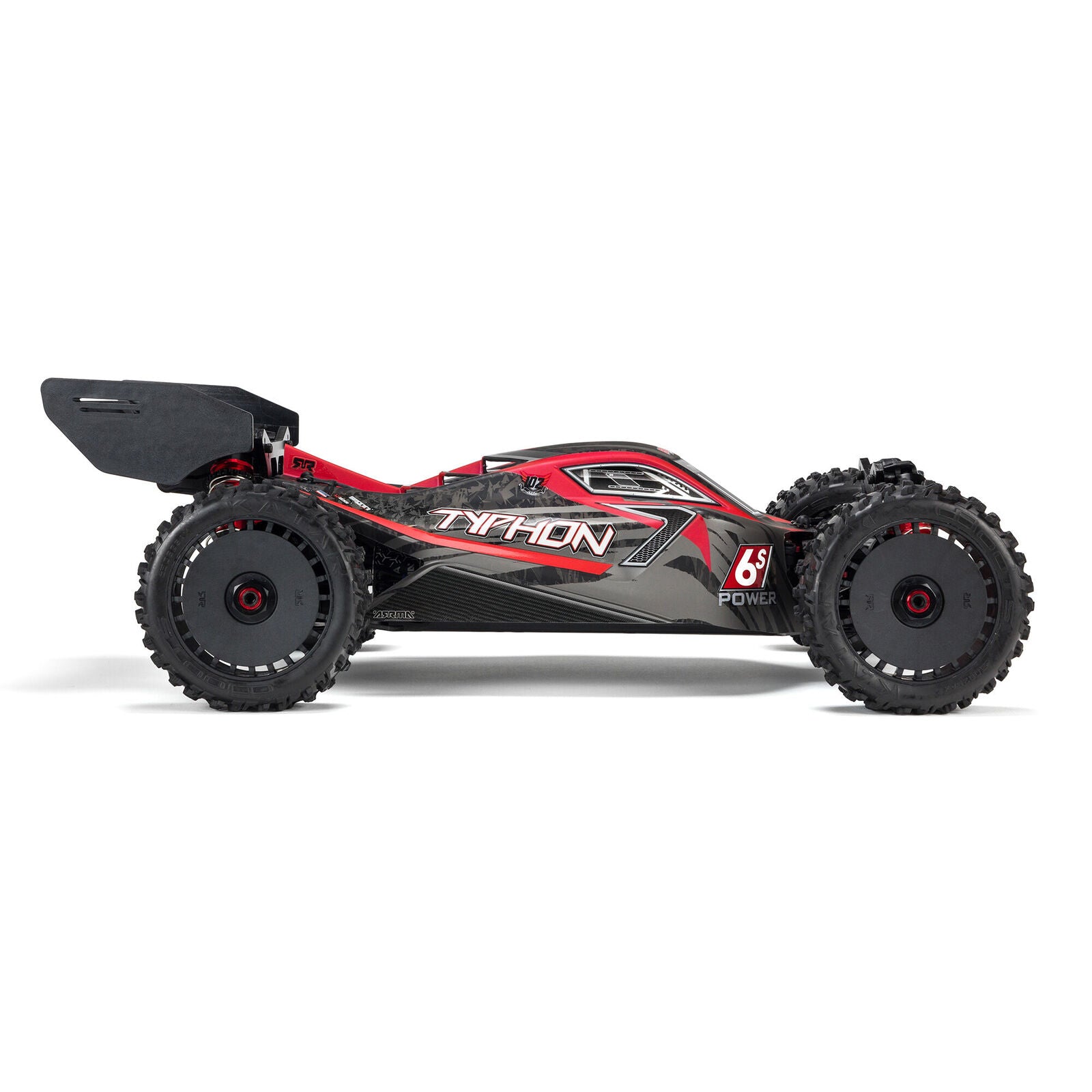 Arrma Typhon 6S BLX Brushless RTR 1/8 4WD Buggy (Red/Black) (V5) w/SLT3 2.4GHz Radio