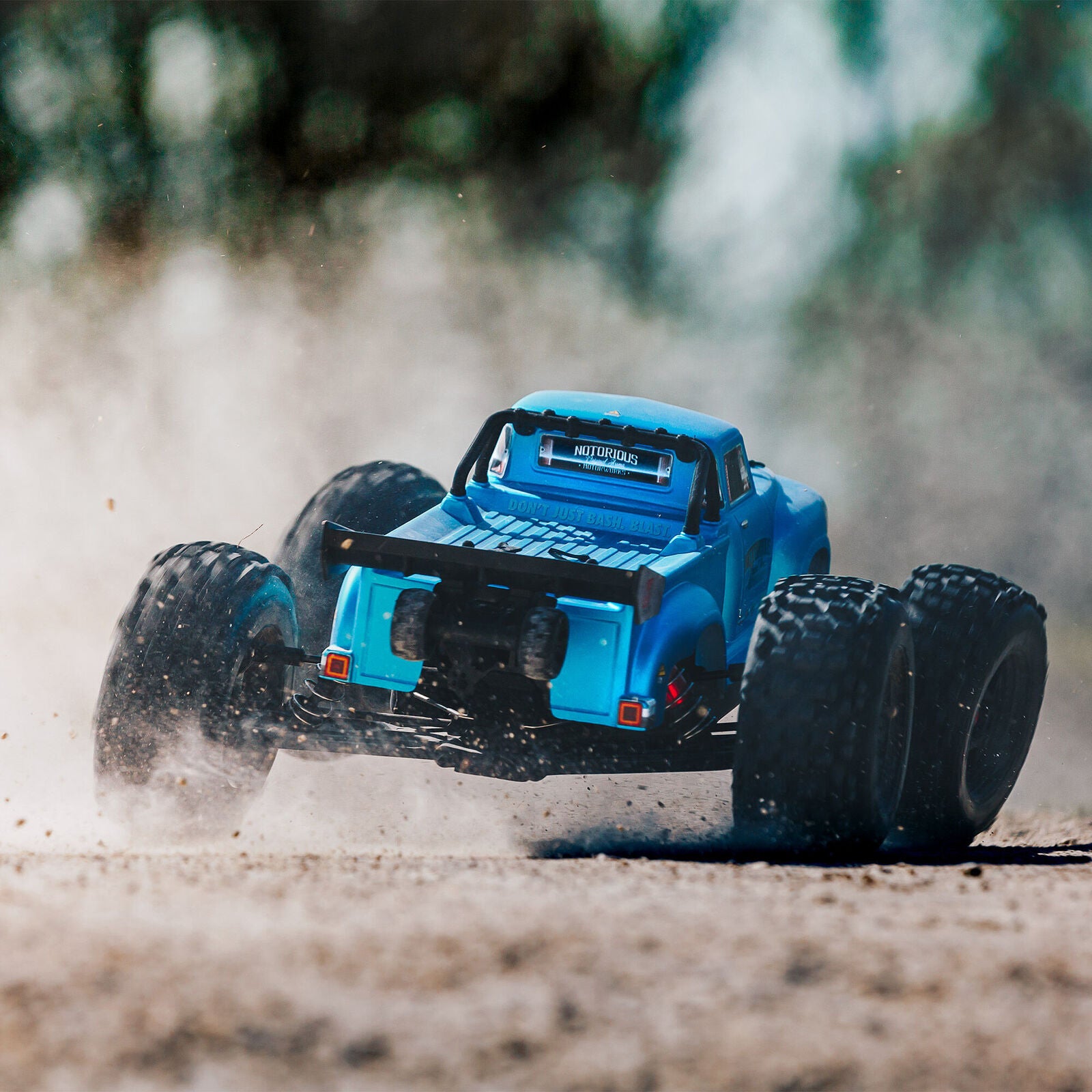 Arrma Notorious 6S BLX Brushless RTR 1/8 Monster Stunt Truck (Blue) (V5) w/SLT3 2.4GHz Radio