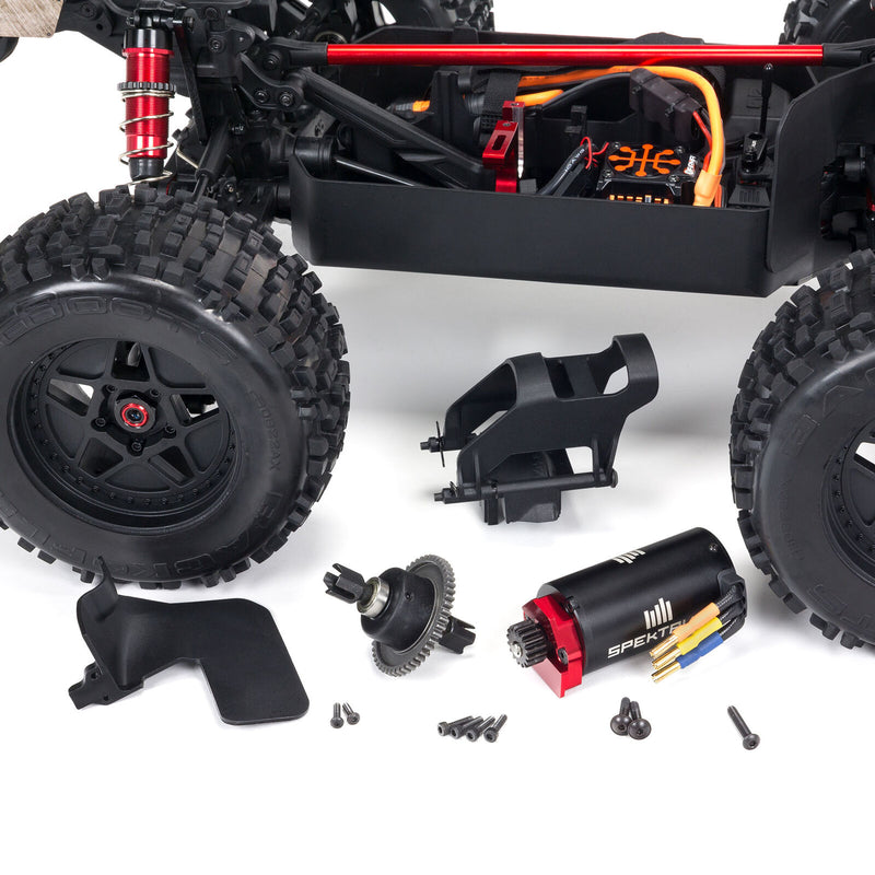 Arrma Notorious 6S BLX Brushless RTR 1/8 Monster Stunt Truck (Blue) (V5) w/SLT3 2.4GHz Radio