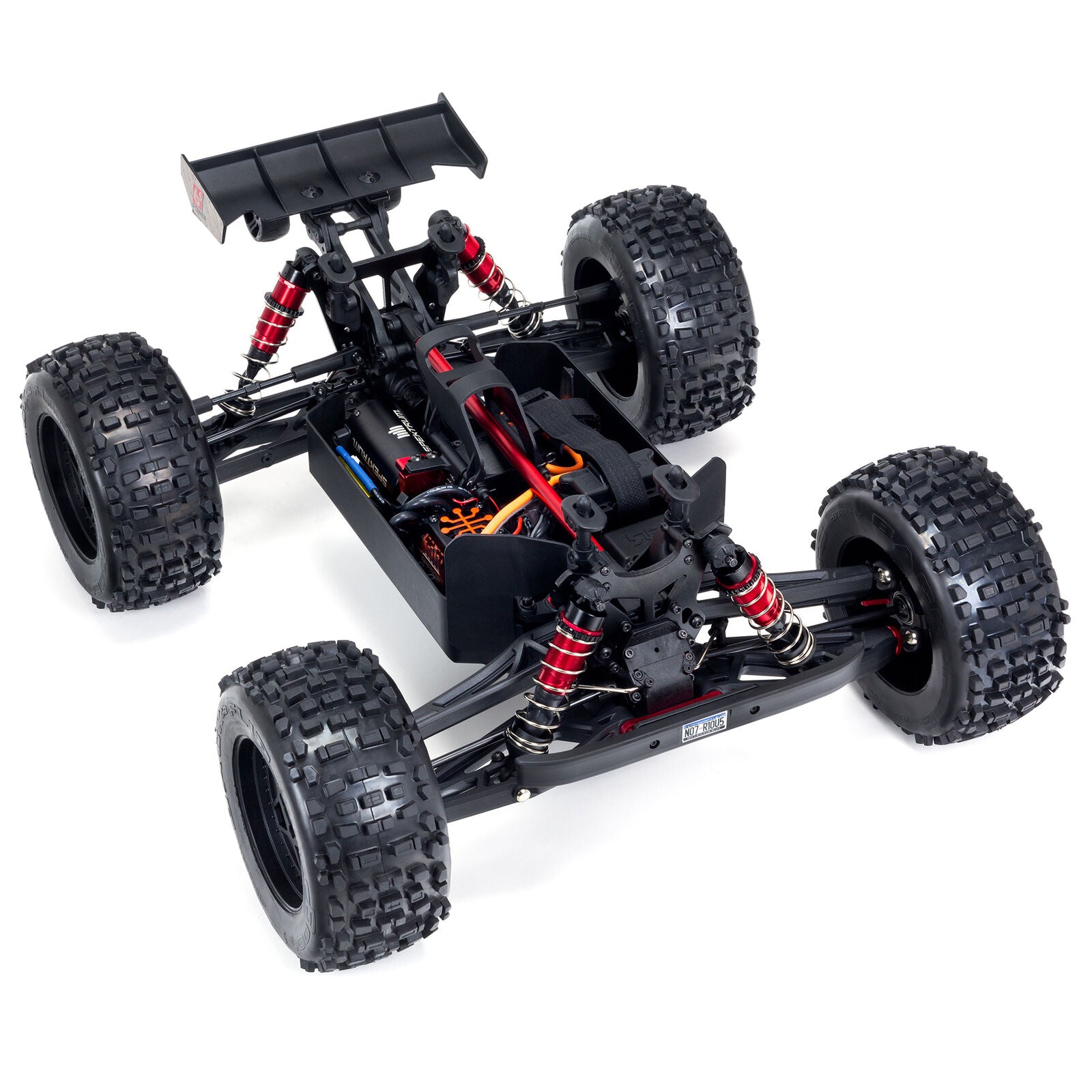 Arrma Notorious 6S BLX Brushless RTR 1/8 Monster Stunt Truck (Black) (V5) w/SLT3 2.4GHz Radio