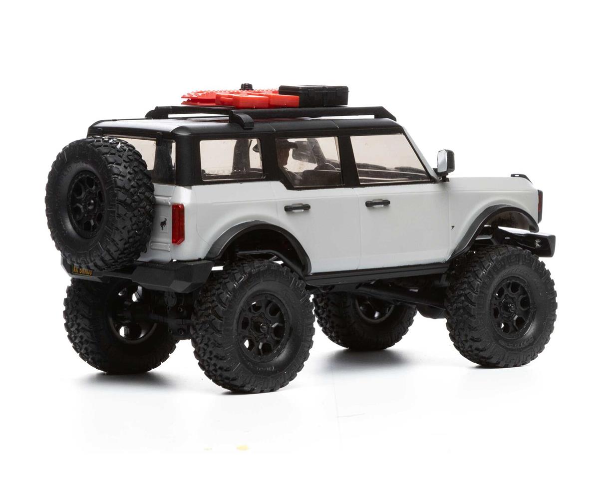 Axial SCX24 2021 Ford Bronco Hard Body 1/24 4WD RTR Scale Mini Crawler (Grey) w/2.4GHz Radio