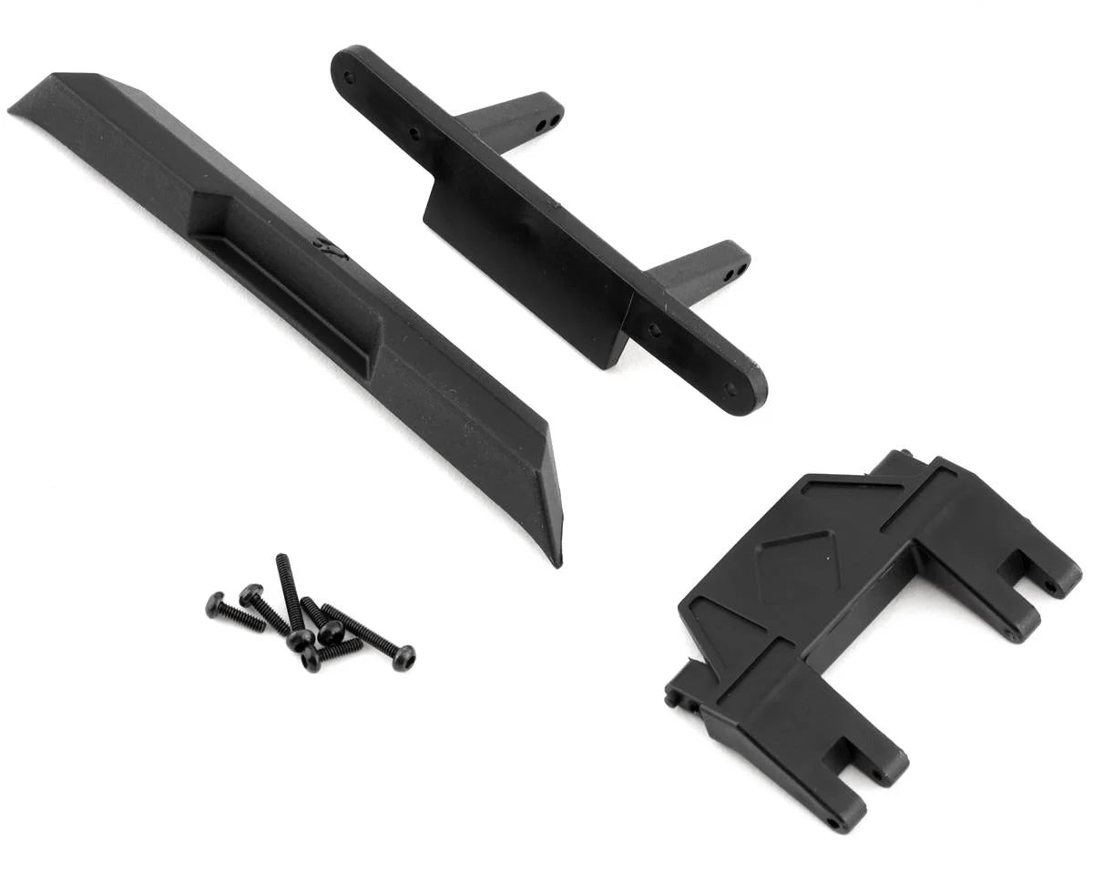 Axial SCX24 Jeep JT Gladiator Rear Bumper & Hinge Set