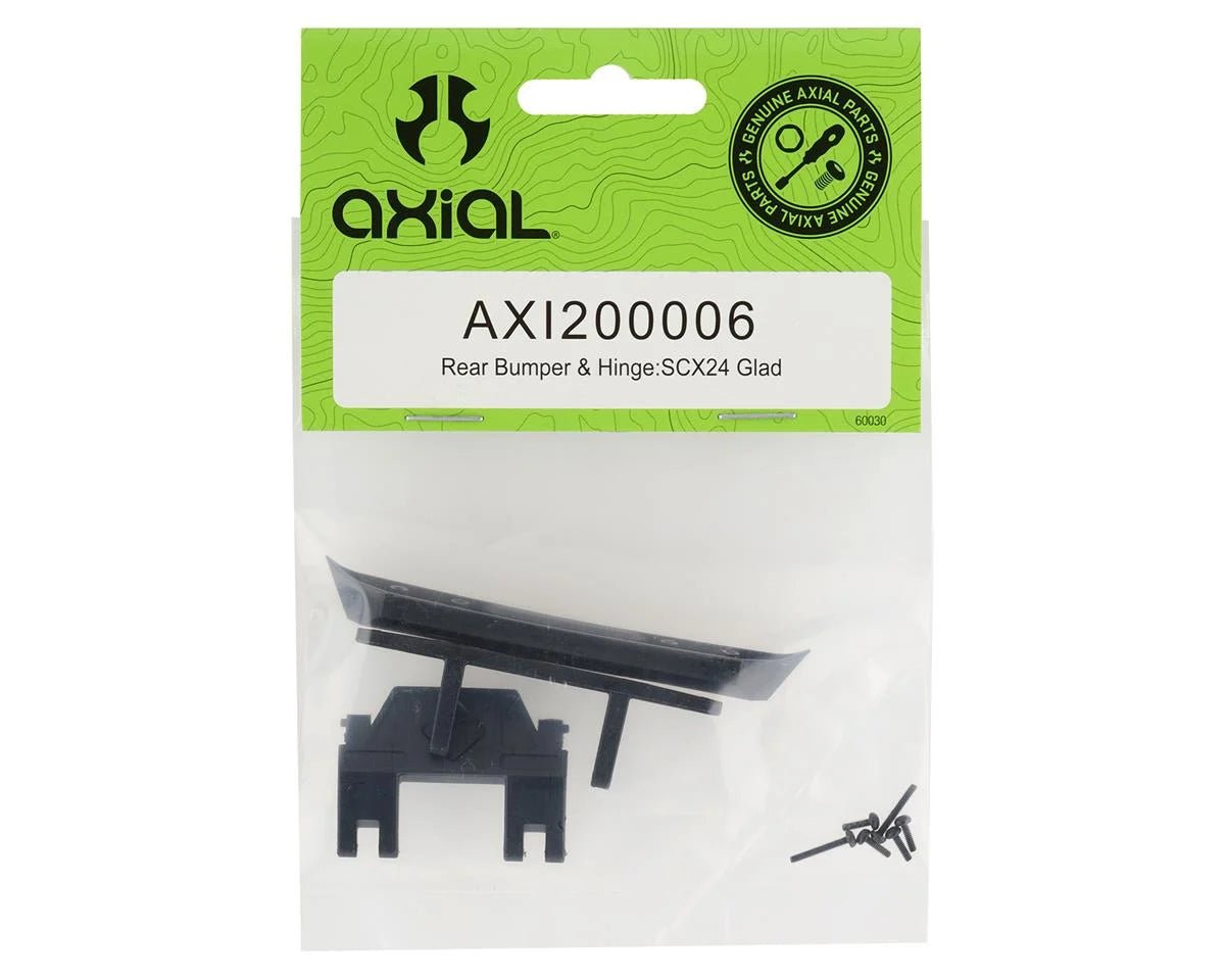 Axial SCX24 Jeep JT Gladiator Rear Bumper & Hinge Set
