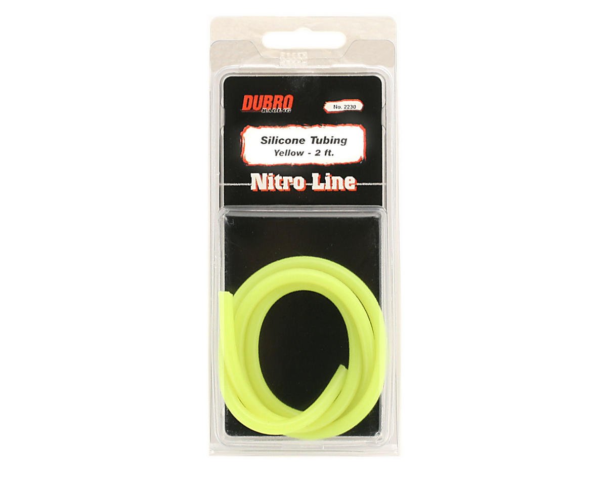 DuBro 2230 "Nitro Line" Silicone Fuel Tubing (Yellow) (61cm)