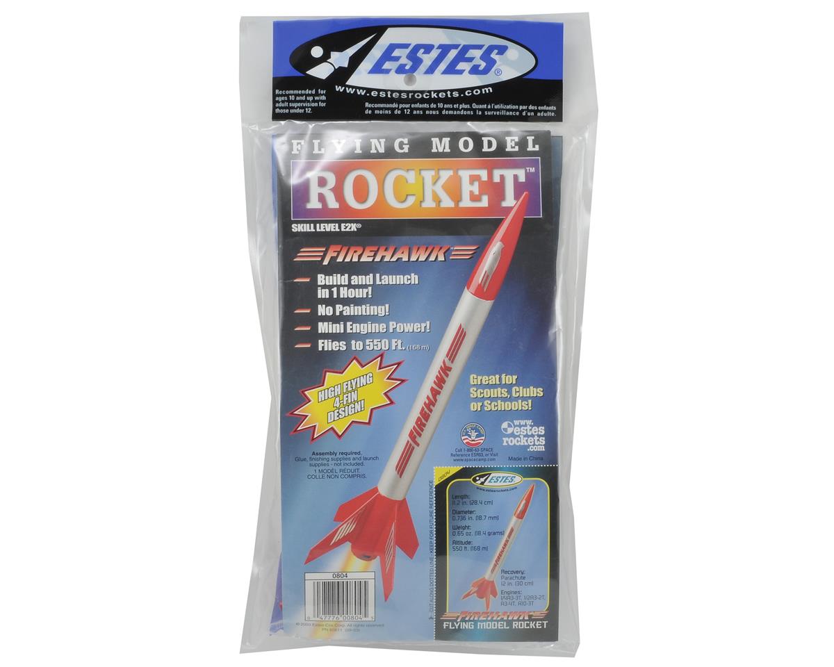 Estes Firehawk Beginner Model Rocket Kit (13mm Mini Engine)