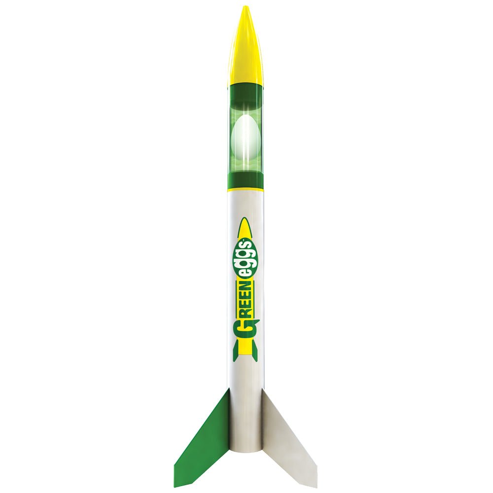 Estes Green Eggs Intermediate Model Rocket Kit (24mm Engine)