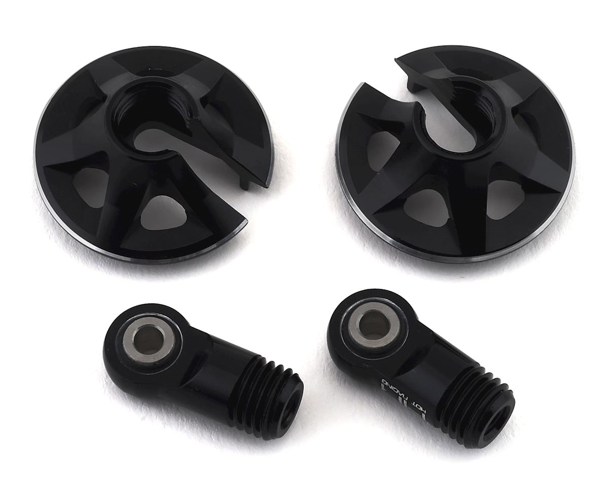 Hot Racing Arrma 6S Locking Aluminum Shock End (Black)AON154X01