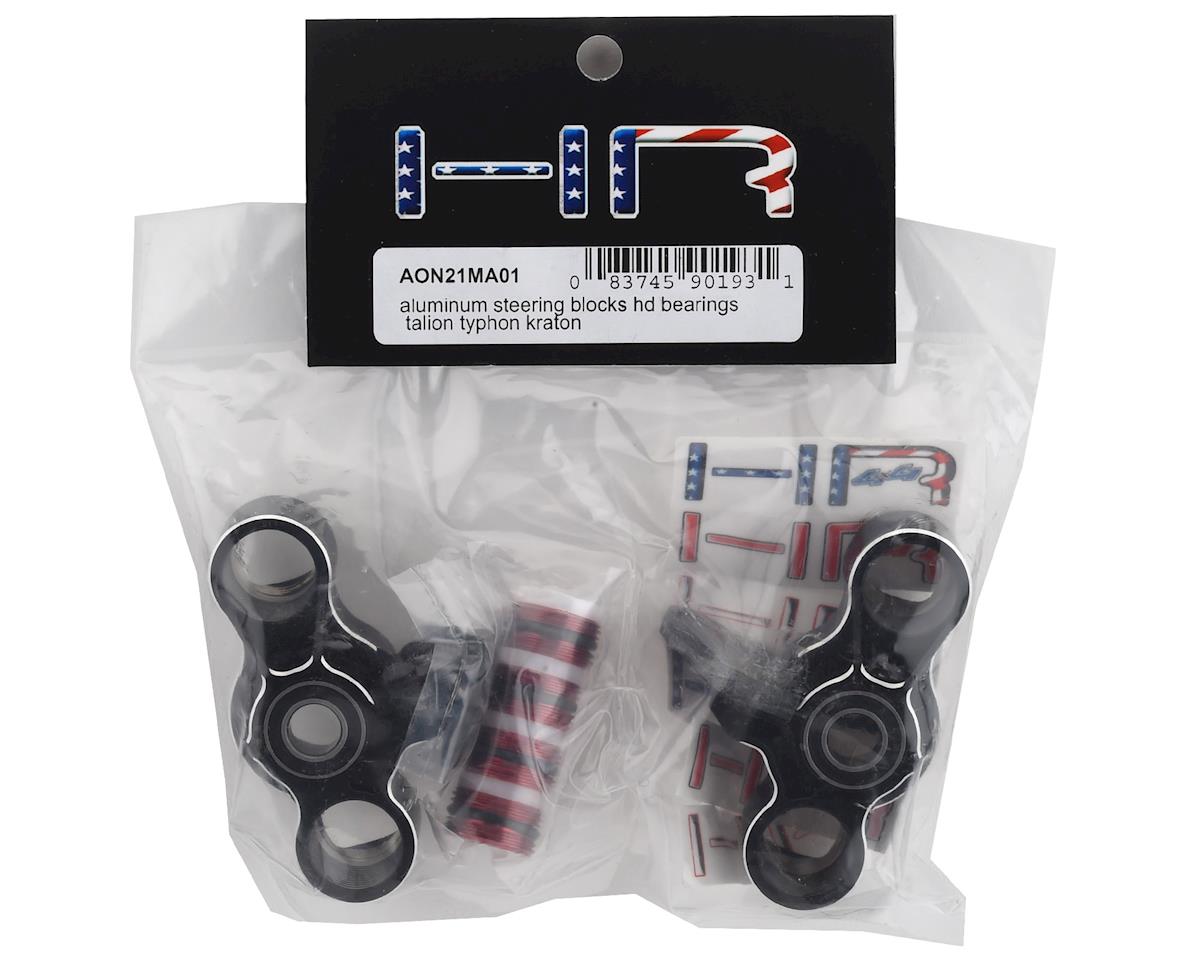 Hot Racing Arrma Aluminum "HD Bearings" Axle Carriers (Black) (Legacy)