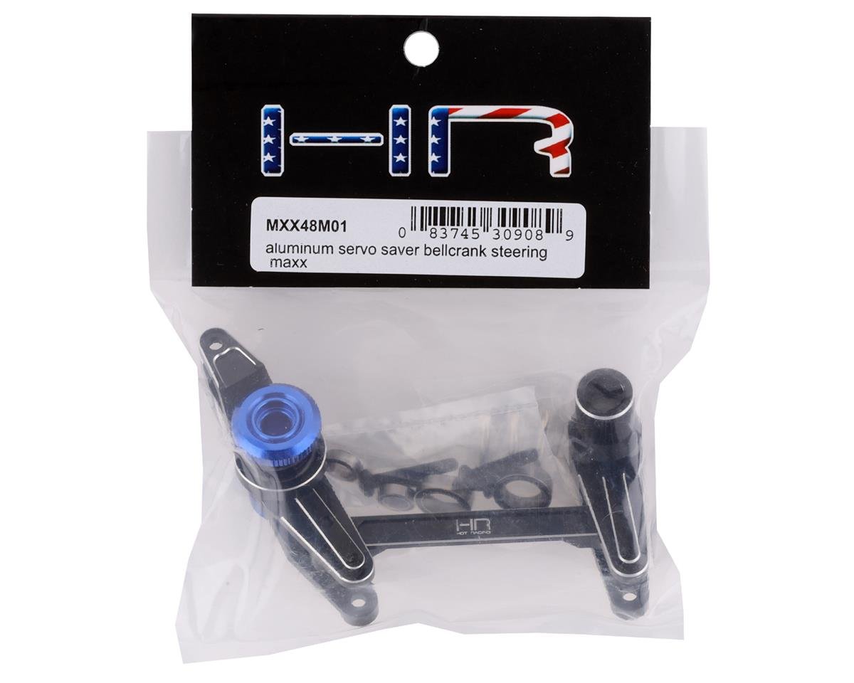 Hot Racing Aluminum Servo Saver Steering Bellcrank For Traxxas 1/10 Maxx