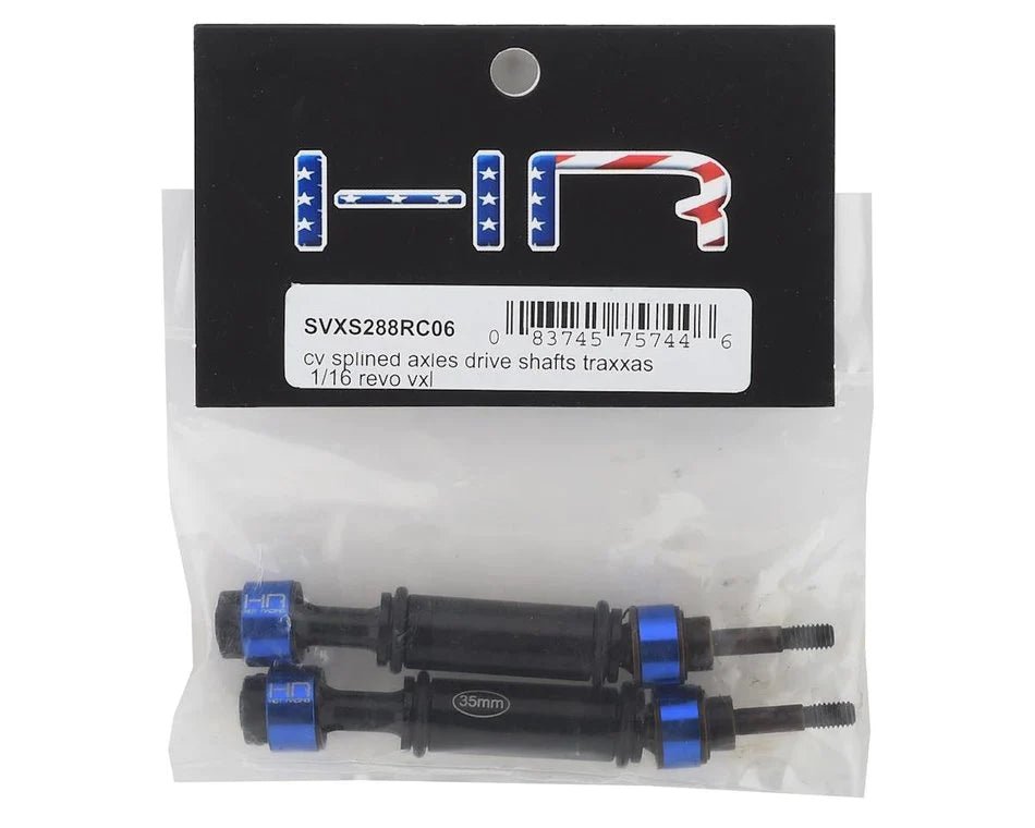 Hot Racing SVXS288RC06 Cv Splined Axles Drive Shafts Traxxas 1/16 Revo VXL
