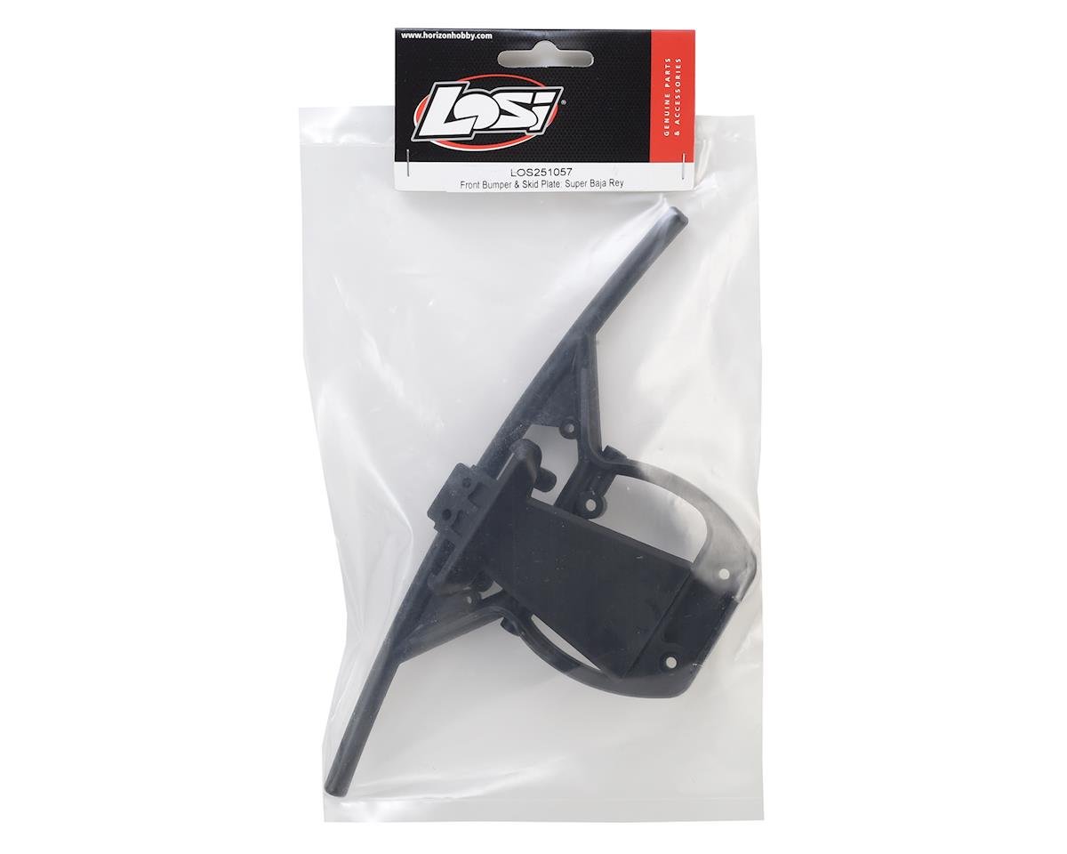 Losi Racing LOS251057 Front Bumper and Skid Plate 1/6 Super Baja Rey