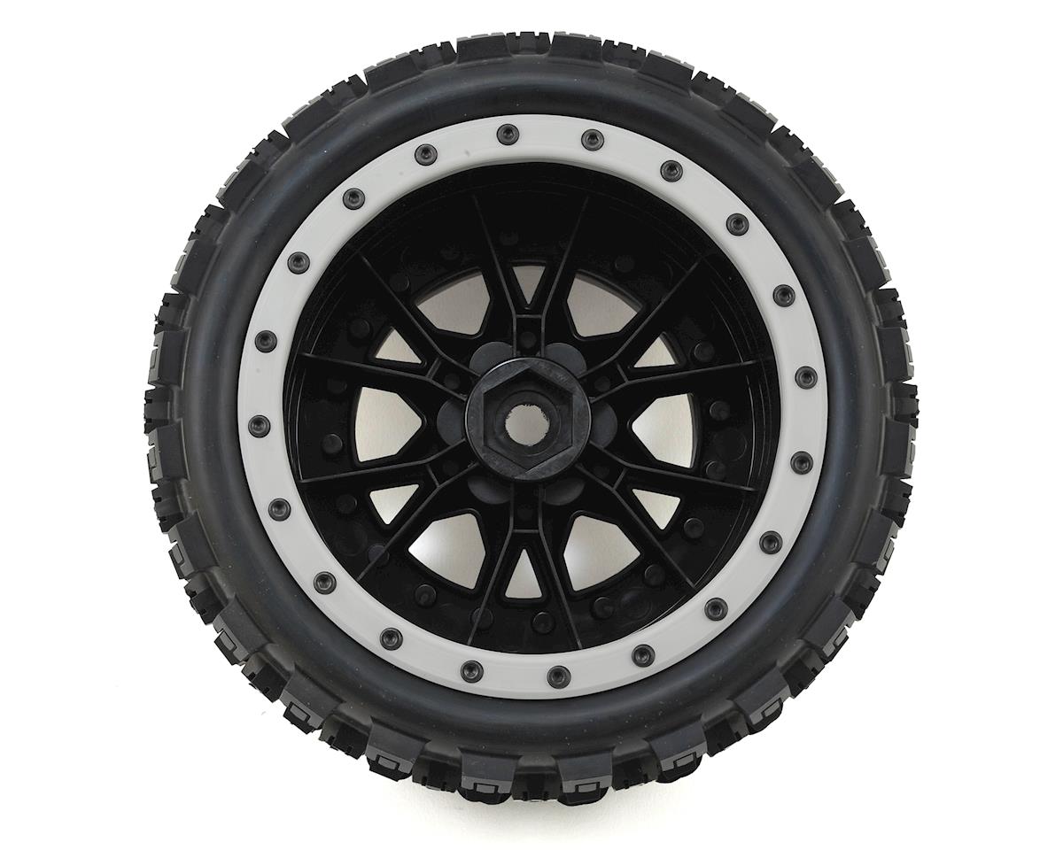 Pro-Line X-Maxx Badlands MX43 Pro-Loc Pre-Mounted All Terrain Tires (MX43) w/Impulse Pro-Loc Wheels