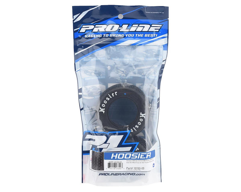 Pro-Line 1015303 Hoosier G60 SC 2.2/3.0" Dirt Oval SC Mod Tires (2) (M4)