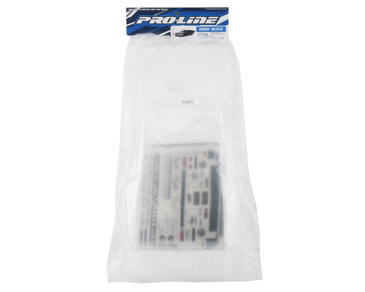 Pro-Line 1969 Chevrolet Nova Short Course No Prep Drag Racing Body (Clear)