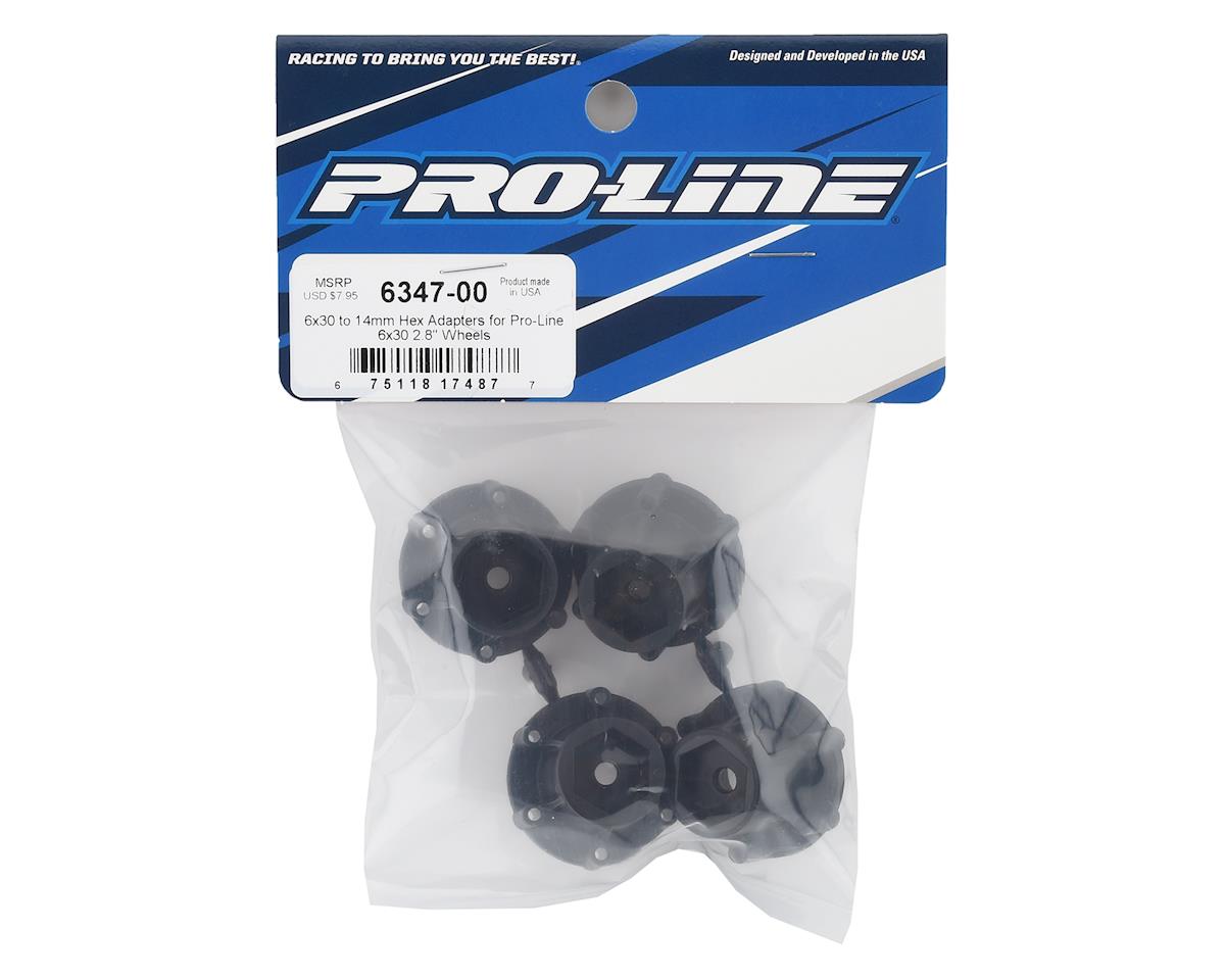 Pro-Line 6347-00 6x30 to 14mm Hex Adapters