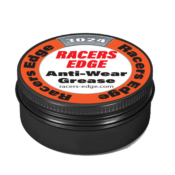 Racers Edge Anti-Wear Grease (8ml) in Black Aluminum Tin w/Screw On Lid