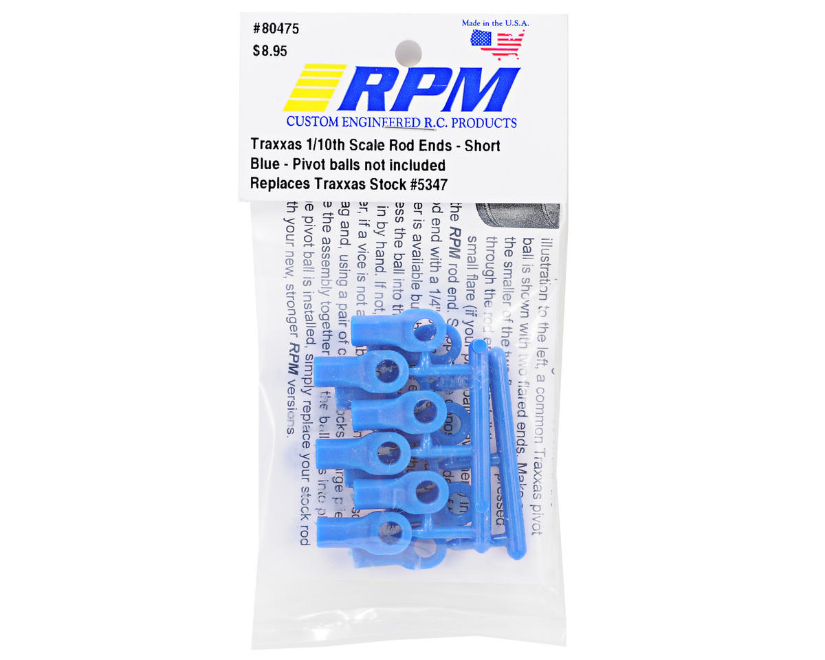 RPM Rod Ends Short For Summit Slash T/E Maxx E-Revo Slayer Rustler Jato