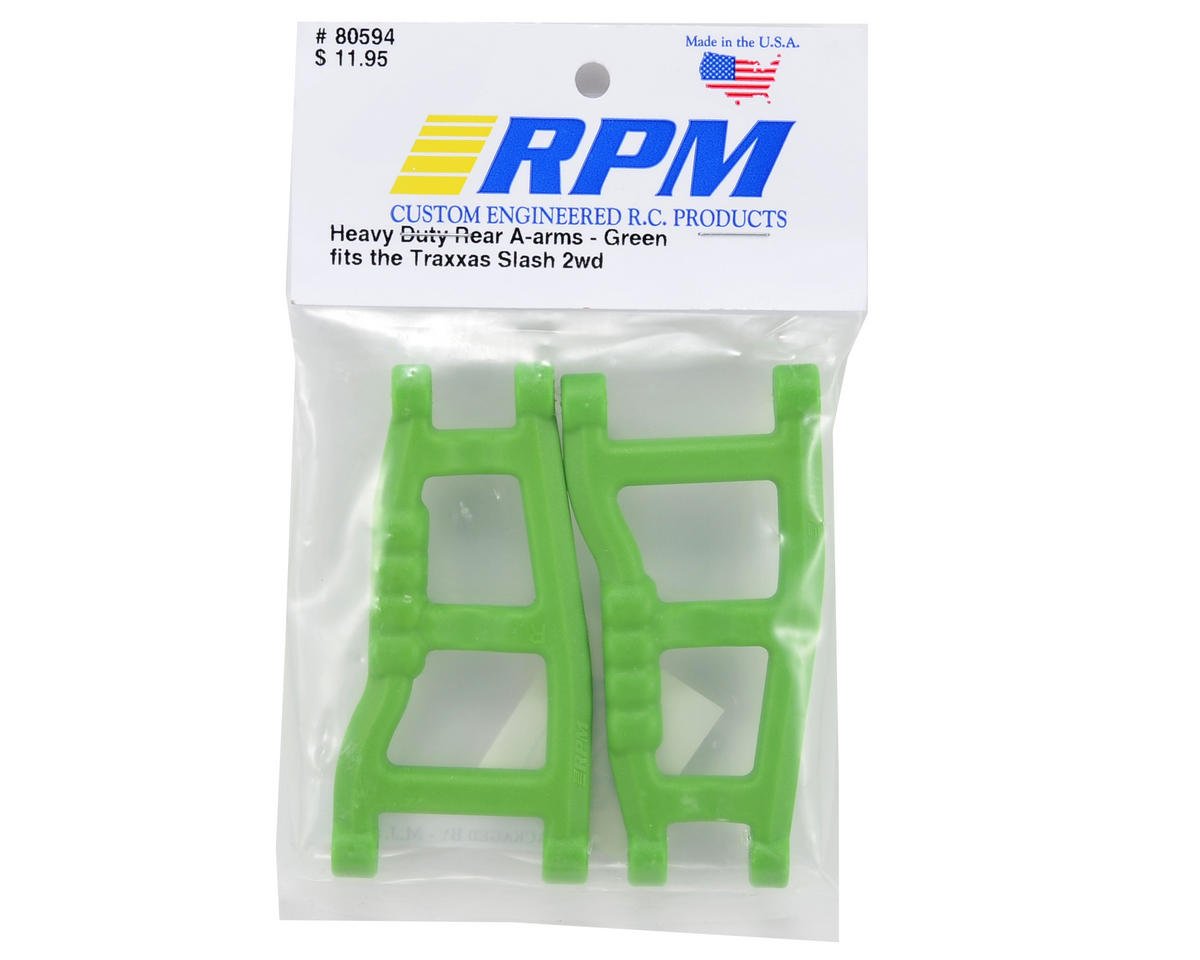 RPM 80594 REAR Suspension A-Arms For Traxxas 2wd Slash 2wd Raptor