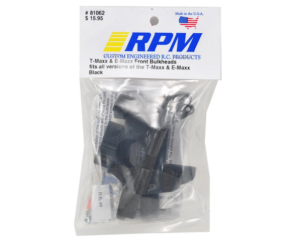 RPM 81062 Front Bulkheads for T-Maxx 2.5, 3.3, E-Maxx 16.8V &amp; Brushles ...