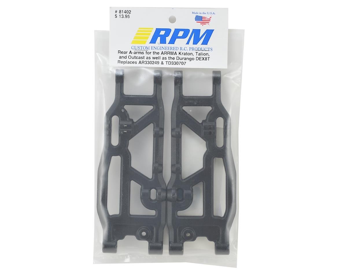 RPM R/C 81402 Suspension Arms A-Arms Rear For Arrma Outcast Kraton Talion 6s